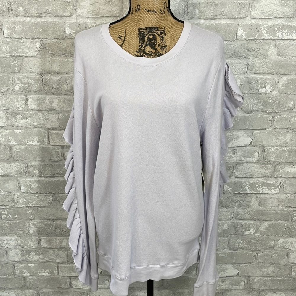 Hinge Ruffle Sweatshirt - Picture 2 of 7